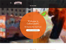 Tablet Screenshot of coffeecakekc.com